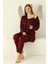 Sabahlıklıklı 3 Parça Çeyizlik Kutulu Kadın Pijama Takımı- Dantelli Kutulu Kadın Pijama- Geniş Beden Aralığı 3