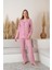 Nisanca Uzun Kollu Milan Gömlek Pijama Takımı- Soft Seri 1