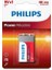 Philips 6LR61-P1B 9 Volt Power Alkalin Pil (Tekli) 3