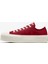 Chuck Taylor All Star Lift Hearts Unisex Kırmızı Platform Sneaker 4