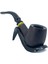 Bent Apple Briar (Gül Kökü) 9 mm Filtreli El Yapımı Pipo - 2641 4