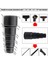 12PCS Evrensel Vakum Ataşmanları 1-1/4inch Elektrikli Süpürgeler Fırça Uzatma Asası Nozul Çatlak Aracı Islak Kuru (Yurt Dışından) 5