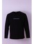 Siyah Erkek Sweatshirt 5725 1