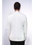 Ekru Kedinden Desenli Örme Altın Renk Metal Düğmeli Slim Fit Erkek Blazer Ceket - Wessi 5