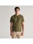 Erkek Yeşil Regular Fit Bisiklet Yaka T-Shirt 1