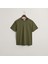Erkek Yeşil Regular Fit Bisiklet Yaka T-Shirt 4