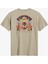 Desert Sunset Erkek Haki T-Shirt 2
