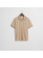 Erkek Bej Regular Fit Polo 4