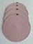 Yuvarlak Supla Açık Pembe 33CM 4lü 3