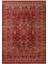 Kybele 05 Red Xw Otantik ve Klasik Desenli, Sıcak Renk Tonlarına Sahip Makine Halısı 1