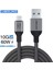 1-Metre PD 60W Usb To Type-C 3.2/Gen2/10Gbps E-Marker Akıllı Çip Ce Lisanslı Şarj ve Data Video Kablosu Hasır Örgülü Sağlam Kablo Orjinal 1