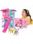 ® Club Chelsea™ Açılır Ev Bebek ve 15'ten Fazla Aksesuar Içeren ve Açılınca Boyu 43 x +33 Cm'yi Geçen Barbie Chelsea Açılır Bebek Evi JFW49 1
