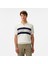 Erkek Krem Classic Fit Çizgili Triko 1