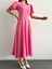 Karpuz Kollu Midi Boy Elbise 4