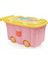 Home Oyuncak Düzenleyici Kapaklı Saklama Kutusu Toy Box 50 Lt Pembe 2