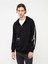 Lcw Casual Siyah Uzun Kollu Baskılı Erkek Hoodie 1