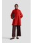 Etek Ucu Volanlı Tunik 25KD1002 Kiremit 1