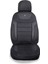 Nissan Navara Pickup 2017 Aracınıza Uyum Sağlayan Oto Koltuk Kılıfı Tam Takım - Primier Siyah 3