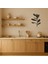 Soyut Yaprak Desenli Mdf Dekoratif Tablo - BRNTEK6955-2556 2