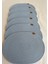 Jüt Supla Oval Açık Mavi 30X40 6lı 3