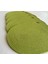 Jüt Supla Oval Fıstık Yeşili 30X40 6lı 1