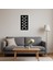 Modern Çiçek Desenli Duvar Dekoru - BRNTEK9447-6914 4