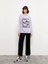Lcw Vision Lila Bisiklet Yaka Baskılı Uzun Kollu Kadın Sweatshirt 3