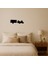 Retro Motorcu Mdf Dekoratif Tablo - BRNTEK5478-9449 1