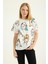 Kadın Baskılı Yuv Tshirt 1