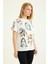 Kadın Baskılı Yuv Tshirt 3