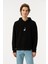 Lemur Supersoft Hoodie - Siyah 5