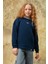 Kaplan Supersoft Çocuk Sweatshirt - Lacivert 4