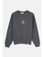 Aslan Oversize Supersoft Sweatshirt - Antrasit 1