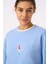 Demir Lady Supersoft Sweatshirt - Buz Mavisi 6