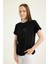 Payetli Gül Motifli Tshirt 2