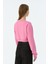 Ceylan Supersoft Crop Sweatshirt - Pembe 4