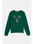 Geyik Supersoft Sweatshirt - Nefti Yeşil 1
