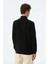 Basic Supersoft Quarter-Zip Sweatshirt - Siyah 5