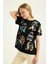 Kadın Baskılı Yuv Tshirt 2