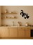 Bej Renkli Çizgi Köpek Mdf Dekoratif Tablo - BRNTEK5607-1762 2