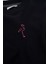 Flamingo Supersoft Crop Sweatshirt - Siyah 6