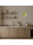Çiçek Motifli Dekoratif Duvar Altın Aynalı Tablosu - BRNTEK6503-1821 3