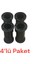 Elif Ayarlı Jumbo Ayak 6 cm Siyah - Mutfak Altı, Dolap Ayağı, Komodin, Baza, Kanepe Koltuk Ayağı, Gardırop Ayağı (4 Adet) 2