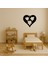 Kalp ve Yaprak Desenli Mdf Dekoratif Tablo - BRNTEK3323-2386 3