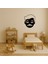 Gülümseyen Bıyıklı Emoji Dekoratif Tablo - BRNTEK1156-9330 3