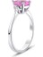 1,38 Karat Pırlanta Pembe Safir Yüzük 2