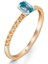 0,40 Karat Pırlanta Blue Topaz Yüzük 2