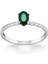 0,60 Karat Pırlanta Zümrüt Yüzük 1
