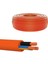 Ttr Cca Çok Telli 3x1.5 mm 100 Metre Elektrik Kablosu Turuncu Renk Topraklı Iletken Kablo H05VV-F 4