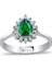1,14 Karat Pırlanta Zümrüt Yüzük 1